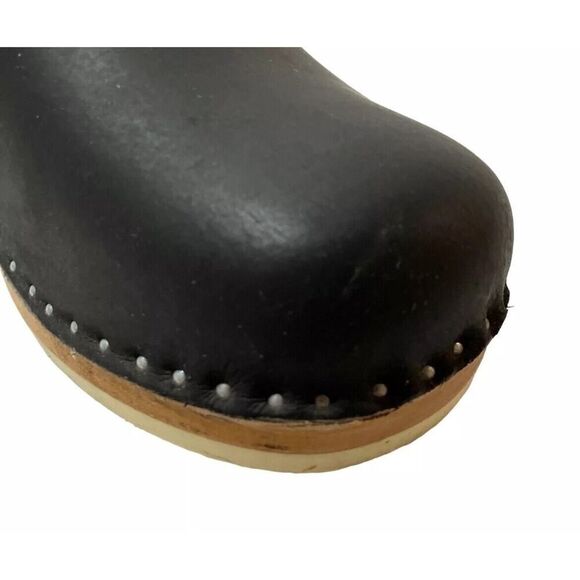 Troentorp Monet Clog Leather Handmade Swedish ONE Left Shoe Amputee New Size 45 - Picture 4 of 11